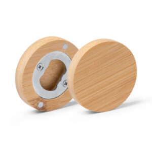 Abridor de bambu com íman Personalizado