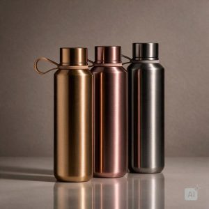Garrafa térmica em aço inoxidável 600 ml